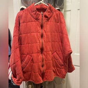 NWT FREE PEOPLE DOLMAN QUILTED JACKET